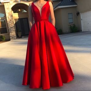 Red Ballgown(NOT SHERRI HILL)